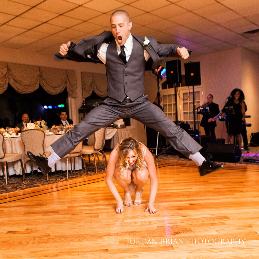 Crystal Point Yacht Club wedding.
